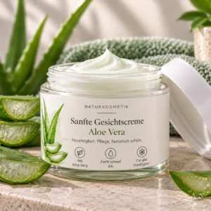 Sanfte Gesichtscreme Aloe Vera