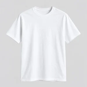 Weißes Freizeitshirt Klassisches Freizeitshirt
