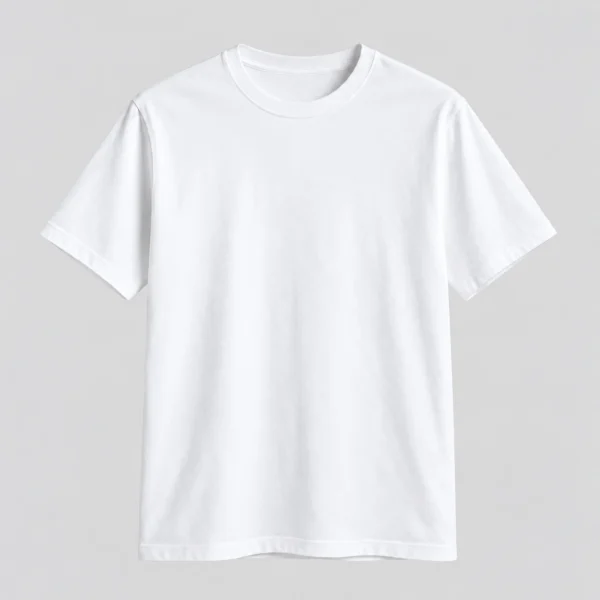 Weißes Freizeitshirt Klassisches Freizeitshirt